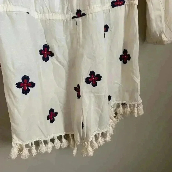 RAGA Tessi Embroidered Off-the-Shoulder Romper - Picture 13 of 14